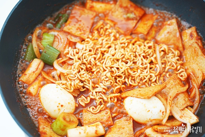 백종원 라볶이 황금레시피 간단해요.