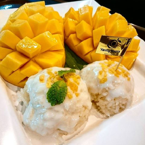 밥일까? 디저트일까? 태국에서 먹는 망고밥의 정체
